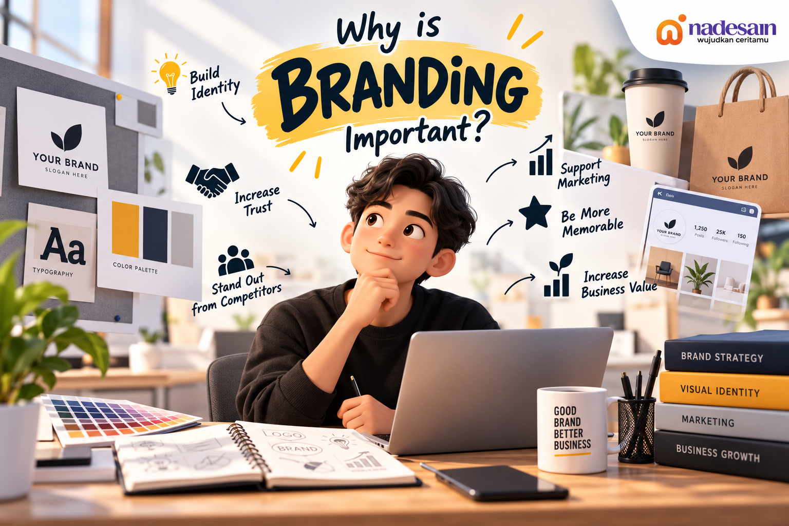 Mengapa Branding Penting? Kunci Membangun Identitas dan Kepercayaan Bisnis