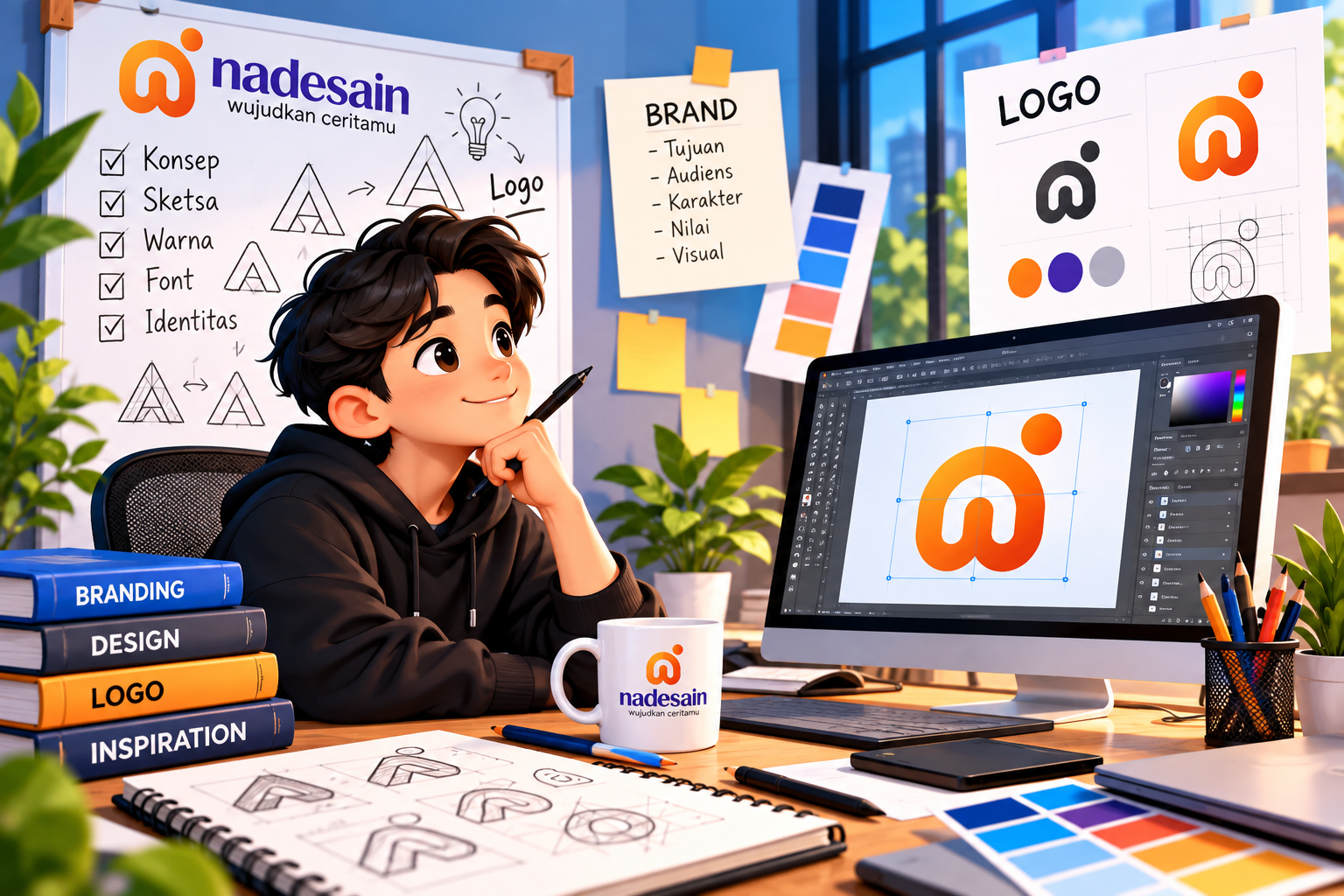 Tips Desain Logo untuk Pemula: Panduan Membuat Logo yang Menarik dan Profesional
